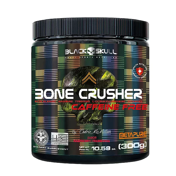 BONE CRUSHER CAFFEINE FREE 300G