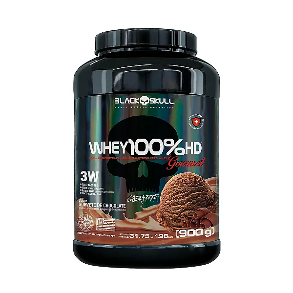 WHEY 100% HD GOURMET 900G CHOCOLATE