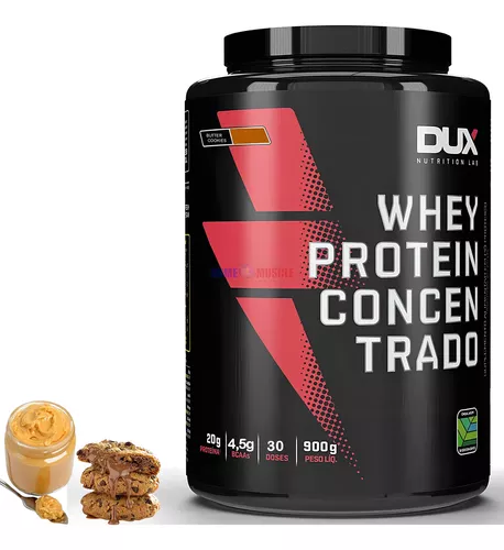 DUX WHEY PROTEIN CONCENTRADO 900G - BUTTER COOKIES