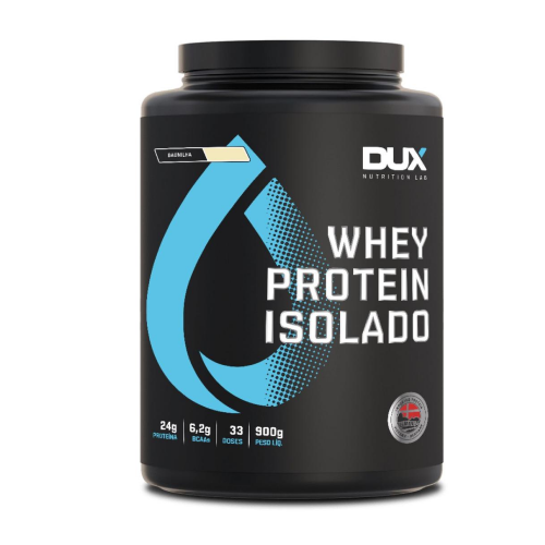 DUX WHEY PROTEIN ISOLADO 900G - BAUNILHA