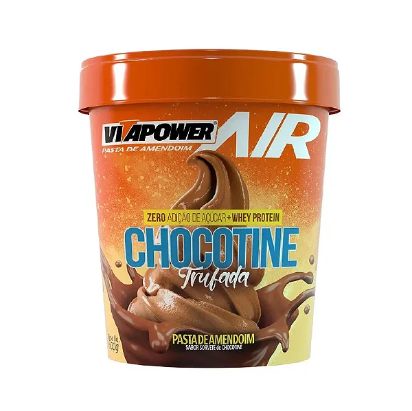 VITAPOWER AIR POTE 600G SABOR SORVETE CHOCOTINE TRUFADA
