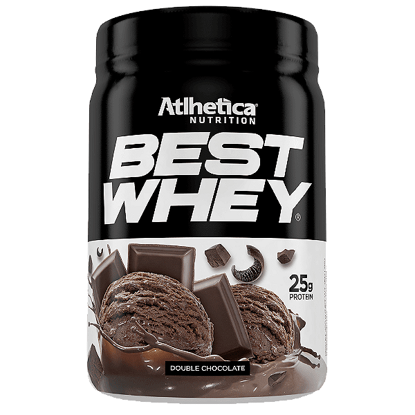 BEST WHEY DOUBLE CHOCOLATE 450G - ATLHETICA