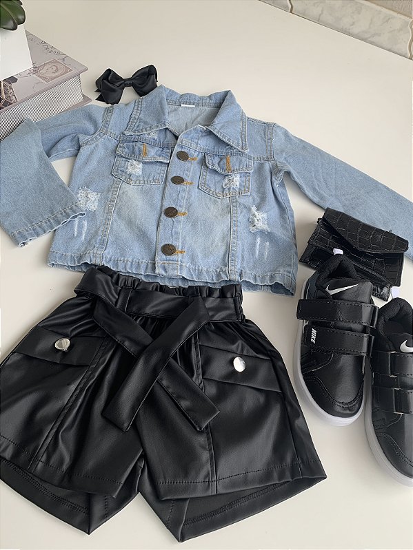 JAQUETA JEANS CLARO 2 AO 8