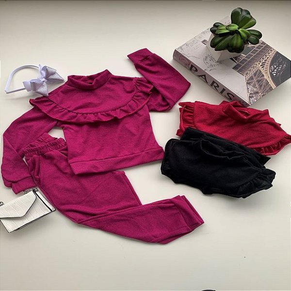 CONJUNTO LAZINHA TAM 3 AO 8