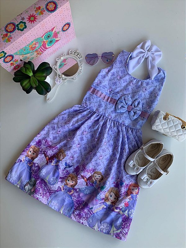 Vestido Princesinha Sophia