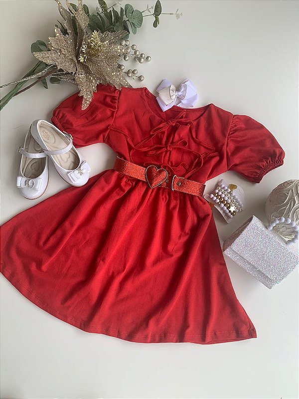 Vestido Lacinhos Natal