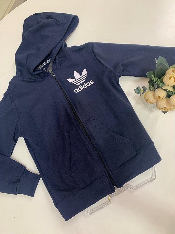 Jaqueta Moletinho Adidas