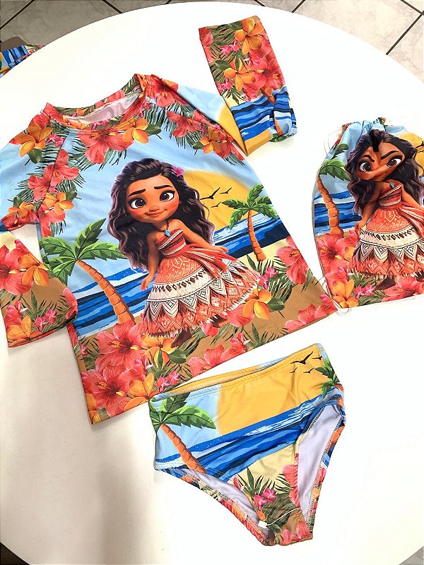 Conjunto Moana biquini