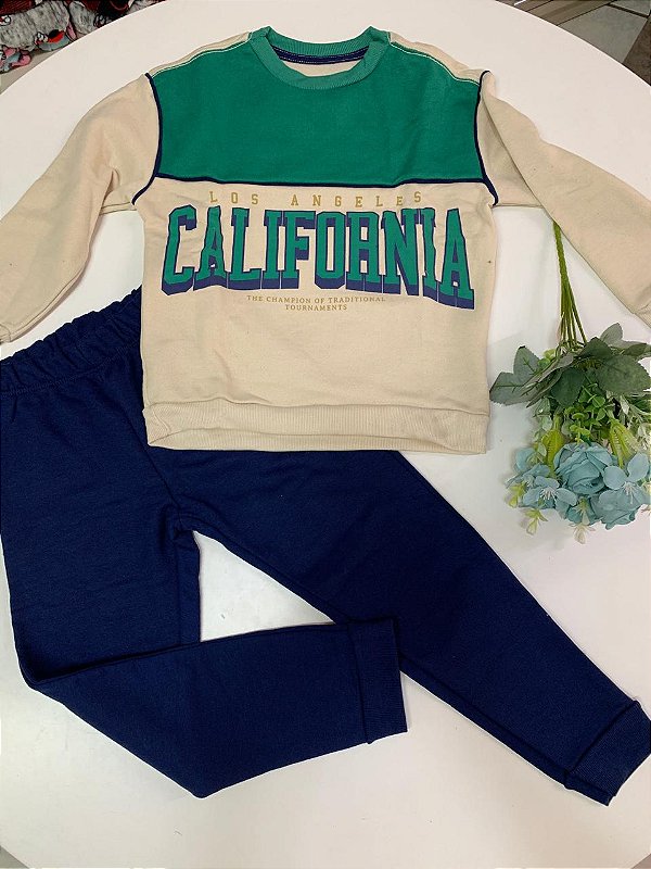 Conjunto Moletom California