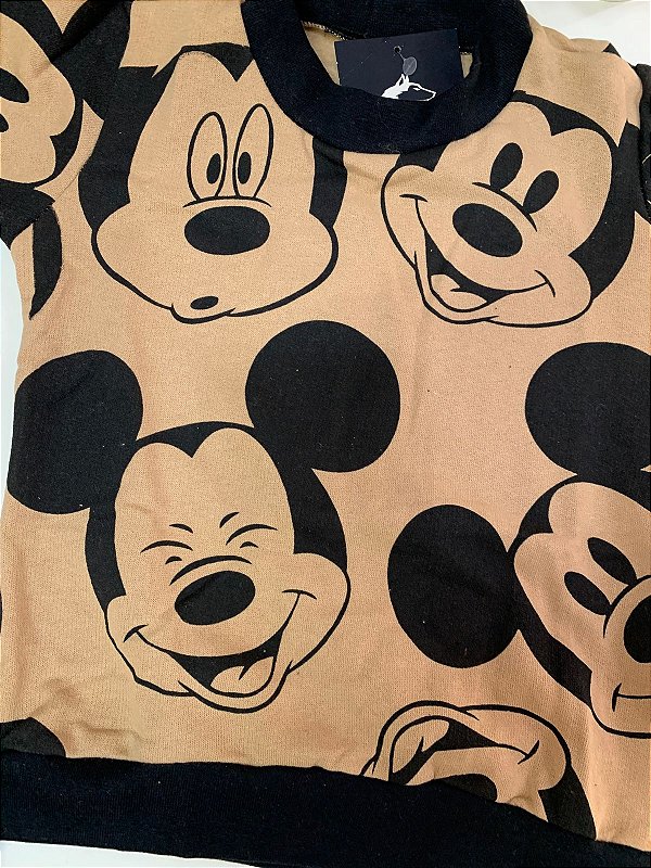 Conjunto mickey preto