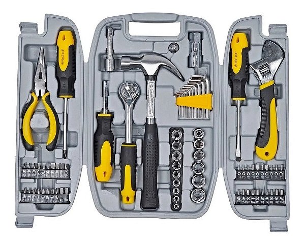 Maleta De Ferramentas Kit C/ 78 Peças 9gd Eda Original