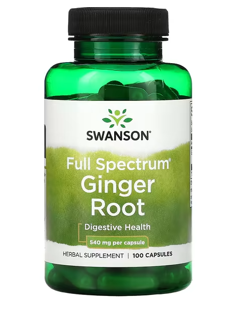 Raiz de Gengibre Ginger Root Importada 540mg 100cps Original