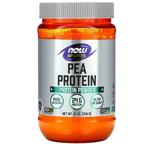 Pea Protein Now Sports – Proteína de Ervilha Vegana, Original EUA para Massa Muscular e Energia ✅