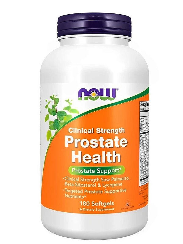 Prostate Now Foods Prostata Health 180Caps Softgels Original