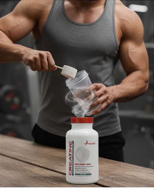 Creatine Metabolic Nutrition 100g – Aumento de Força e Recuperação EUA Original