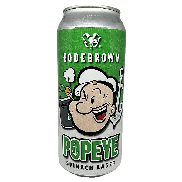 Cerveja Popeye Larger 473ml Puro Malte Bodebrown