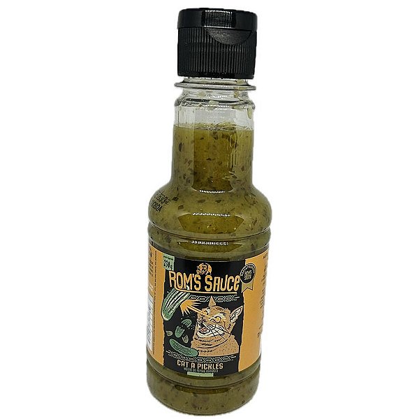 Molho de Pepino Agridoce Cat a Pickles 200g Rom's Sauce