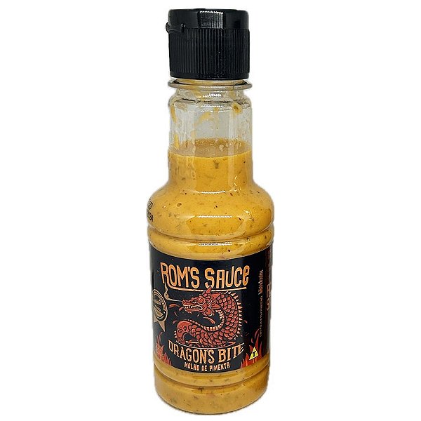Molho de Pimenta Dragon's Bite 200g Rom's Sauce