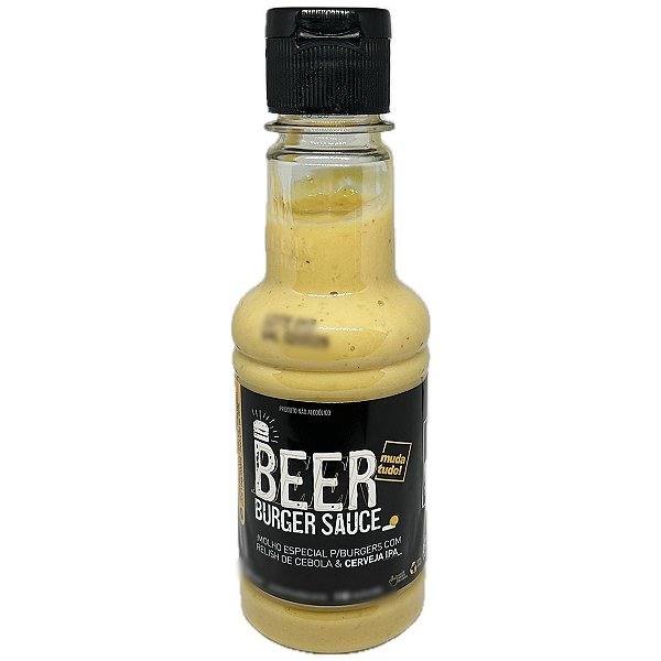 Molho de Mostarda Maionese Cerveja Ipa Beer Burger Sauce 200g