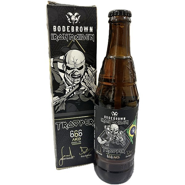 Cerveja Trooper Iron Maiden Ipa 666 Caixa Presente 330ml