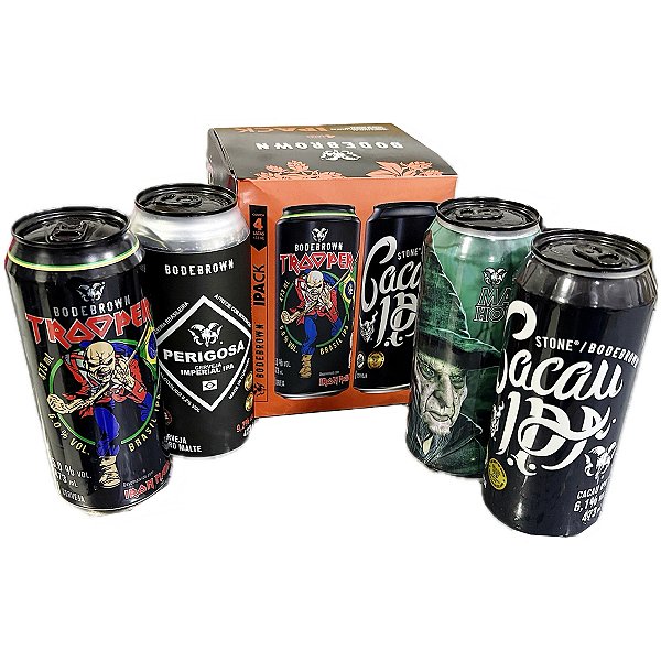 Box 4 Cervejas Ipa Bodebrown