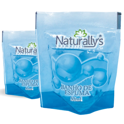 BANHO DE ESPUMA SACHET 30ML PARA MOTEL HOTEL - 100UN
