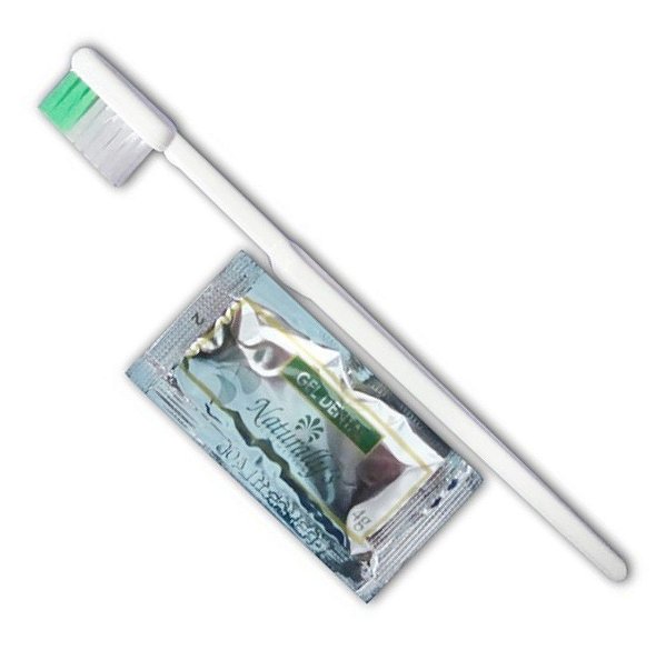 ESCOVA COM GEL BUCAL 4G PARA MOTEL HOTEL - 100UN