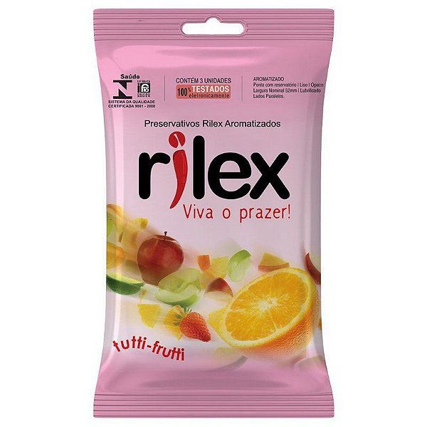 PRESERVATIVO AROMA TUTTI FRUTTI C/03UN - RILEX