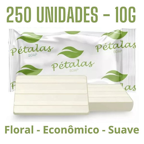 Sabonete para Motel Hotel Pétalas 10g - 250un
