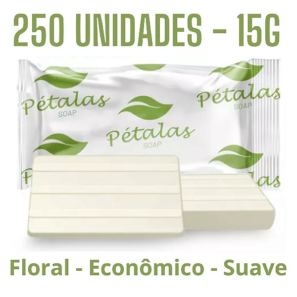 Sabonete para Motel Hotel Pétalas 15g - 250un