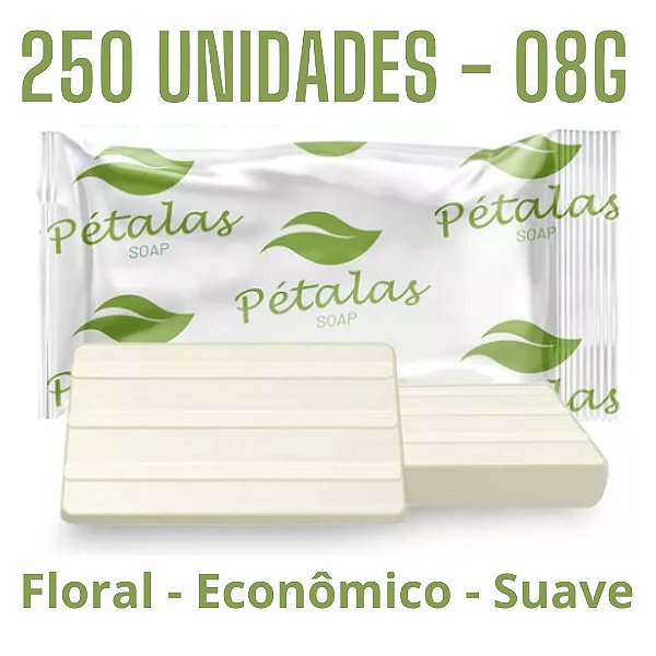 Sabonete para Motel Hotel Pétalas 08g - 250un