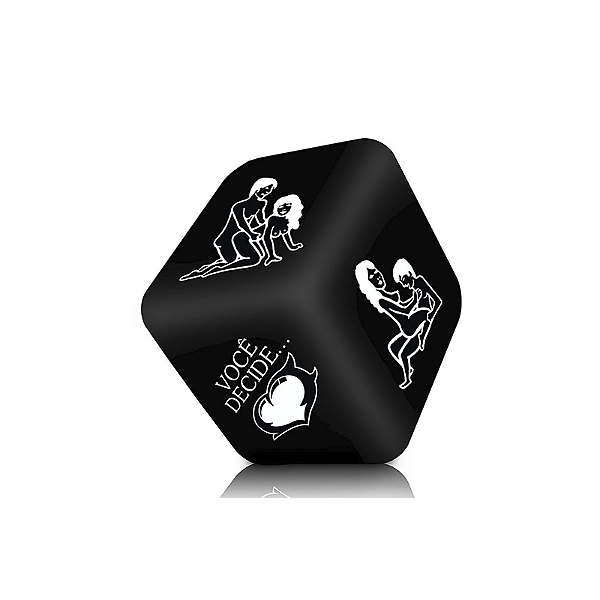 Dado Posições Hetero Fundo Preto Sexy Fantasy - Br002