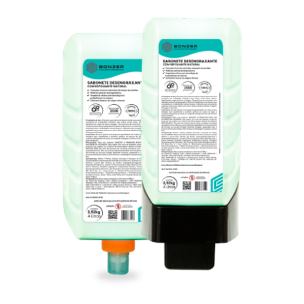 Sabonete Desengraxante Para As Mãos Com Esfoliante Natural - Sujidade Média A Intensa 4 Litros