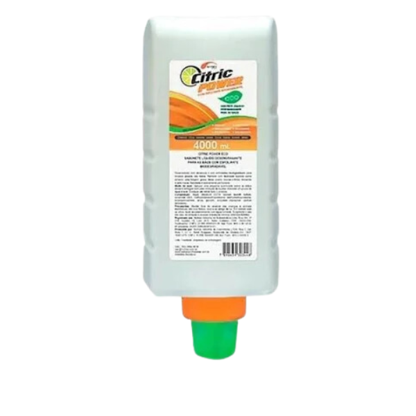 Sabonete Liquido Desengraxante  Com Esfoliante Citric Power 4 Litros