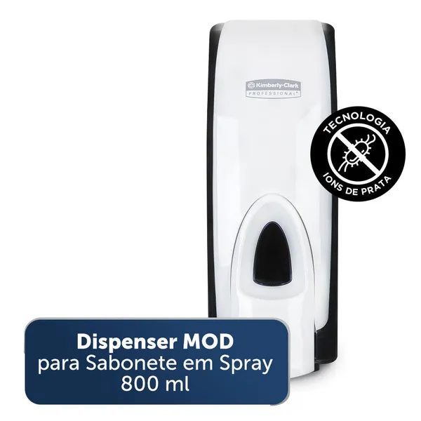 Dispenser para Sabonete em Spray  MOD Manual 800ml - 1 Unidade
