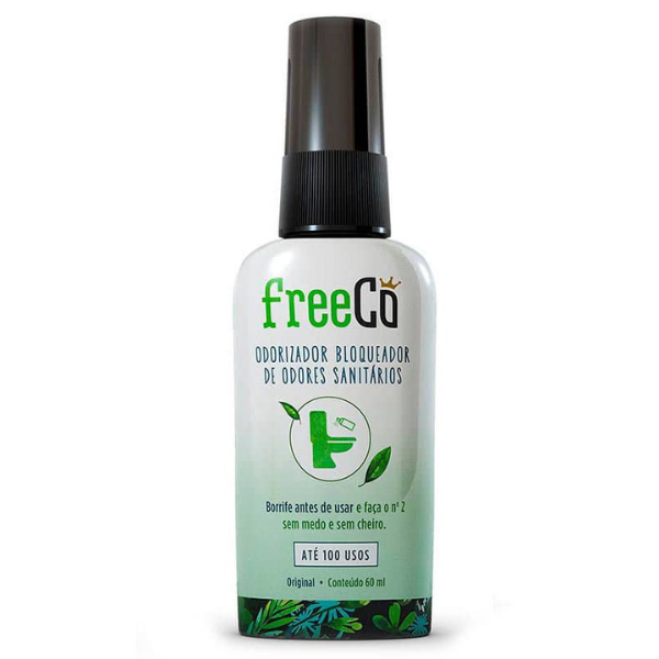 Bloqueador de odores sanitários FreeCô Original 1 unidade de 60ml