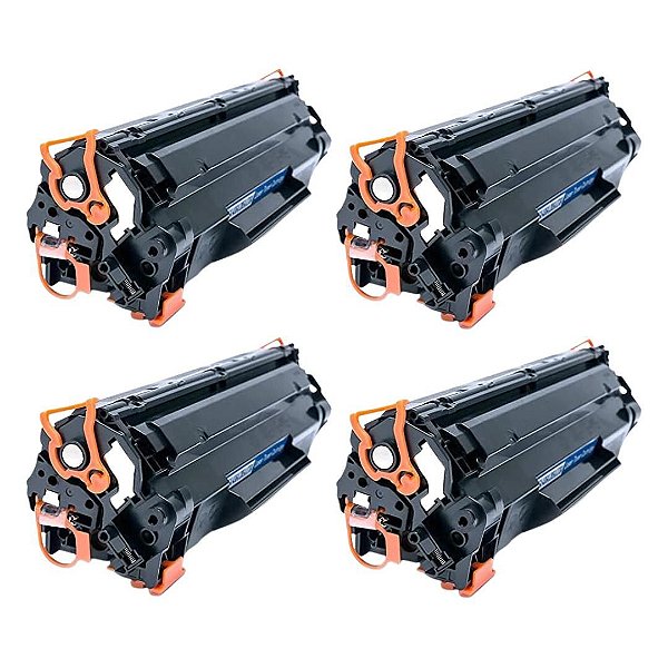 Kit 4 Toner Compatível HP M1132 M1212 p1102 p1606 278A 285A