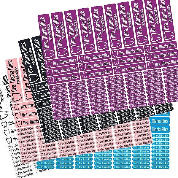 85 Etiquetas Adesivas Instrumentais Autoclave