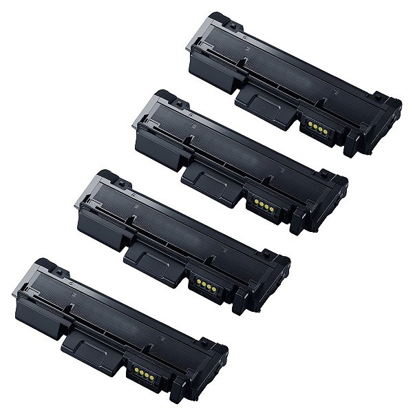 Kit 4 Toner Compatível SAMSUNG D116L M2885 M2835 M2825 M2625
