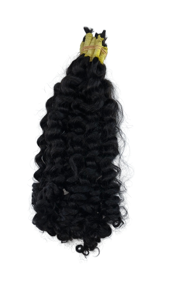 Cacheado Castanho Escuro (Cacho Caipira)