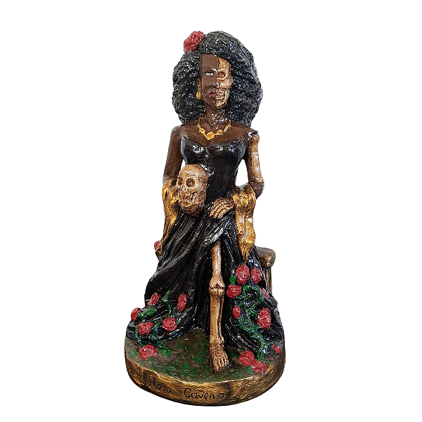 Escultura Rosa Caveira - Sob encomenda