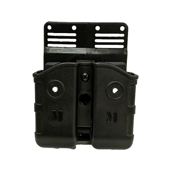 Porta Carregador Duplo (Polímero) - Preto (Maynards)