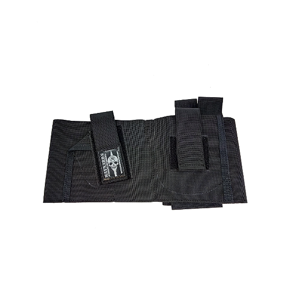 Coldre Abdominal (Coldre, P. carregador, P. Algemas, P. Carteira) - Preto