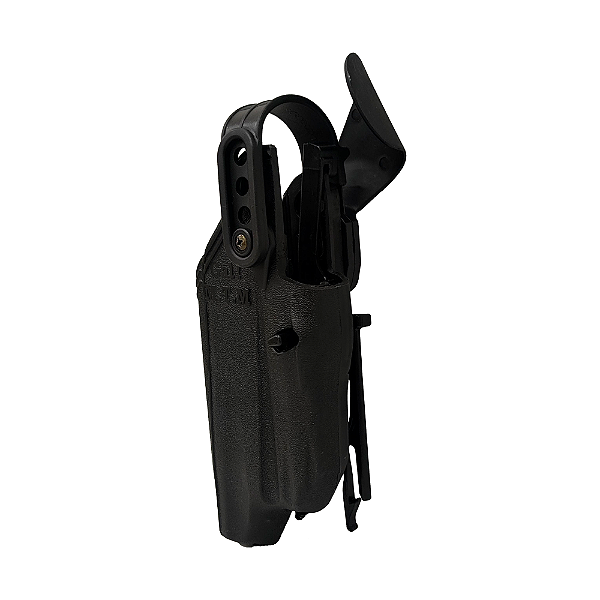 Coldre para Glock com Lanterna e Red dot com Garfo - Preto (Phantom Red dot Maynards)