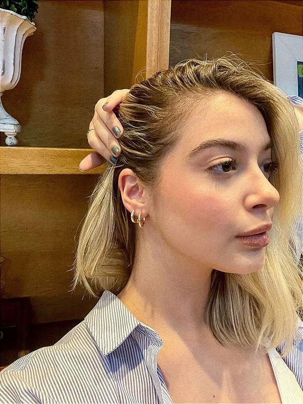 [TRIO] Argola de Click Lisa