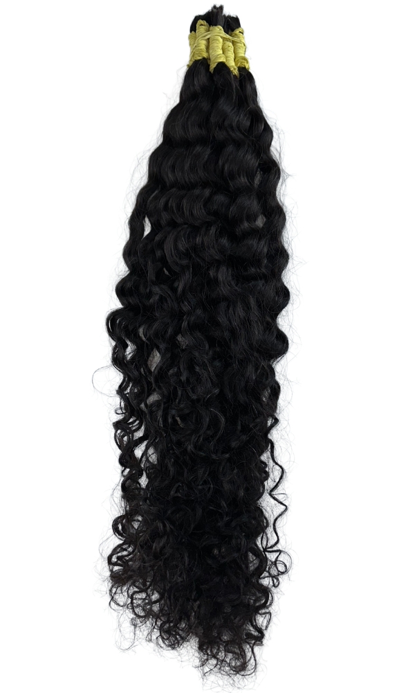 Cacheado Cacho Caipira Castanho Escuro - Indiano (50g cada unidade)