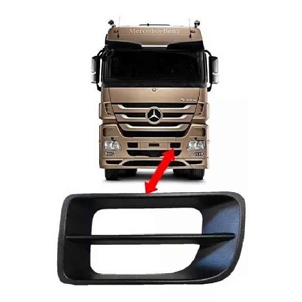 Entrada de ar ponteira mb actros le 9438840060
