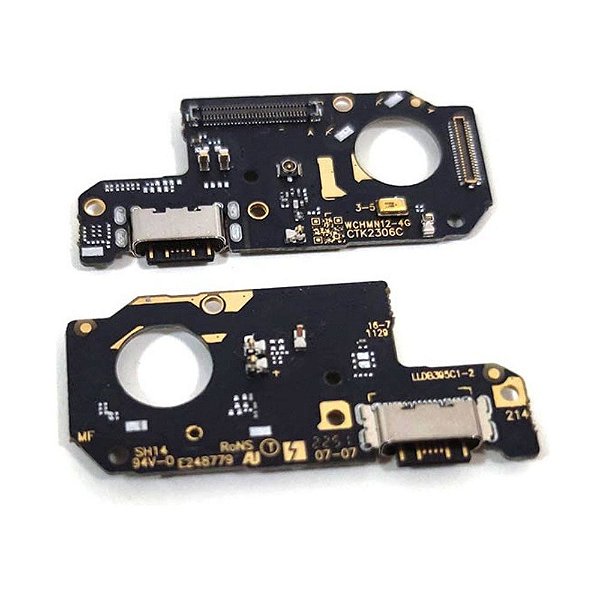 Placa Sub Carga Redmi Note 12S AAA Compatível com Xiaomi