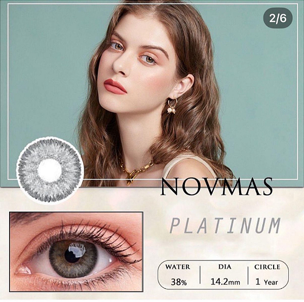 LENTE DE CONTATO-NOVMAS Platinum