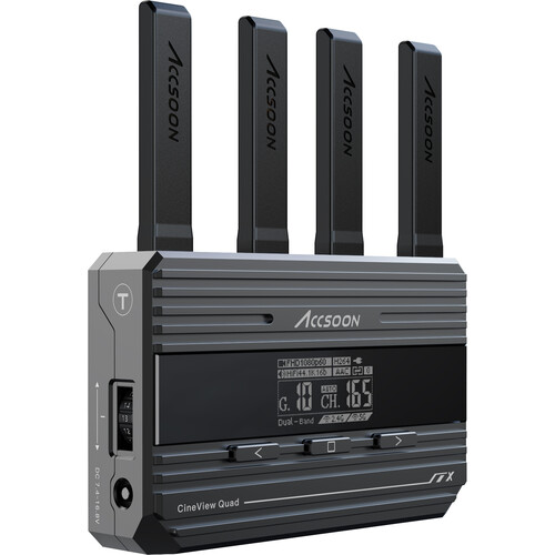 Accsoon CineView Quad - Sistema de transmissão de vídeo sem fio